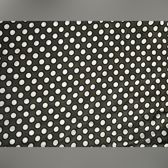 DIANE VON FURSTENBERG Silk Polka Dotted Shift Dress with Keyhole Detail Size 2 - Picture 10 of 10